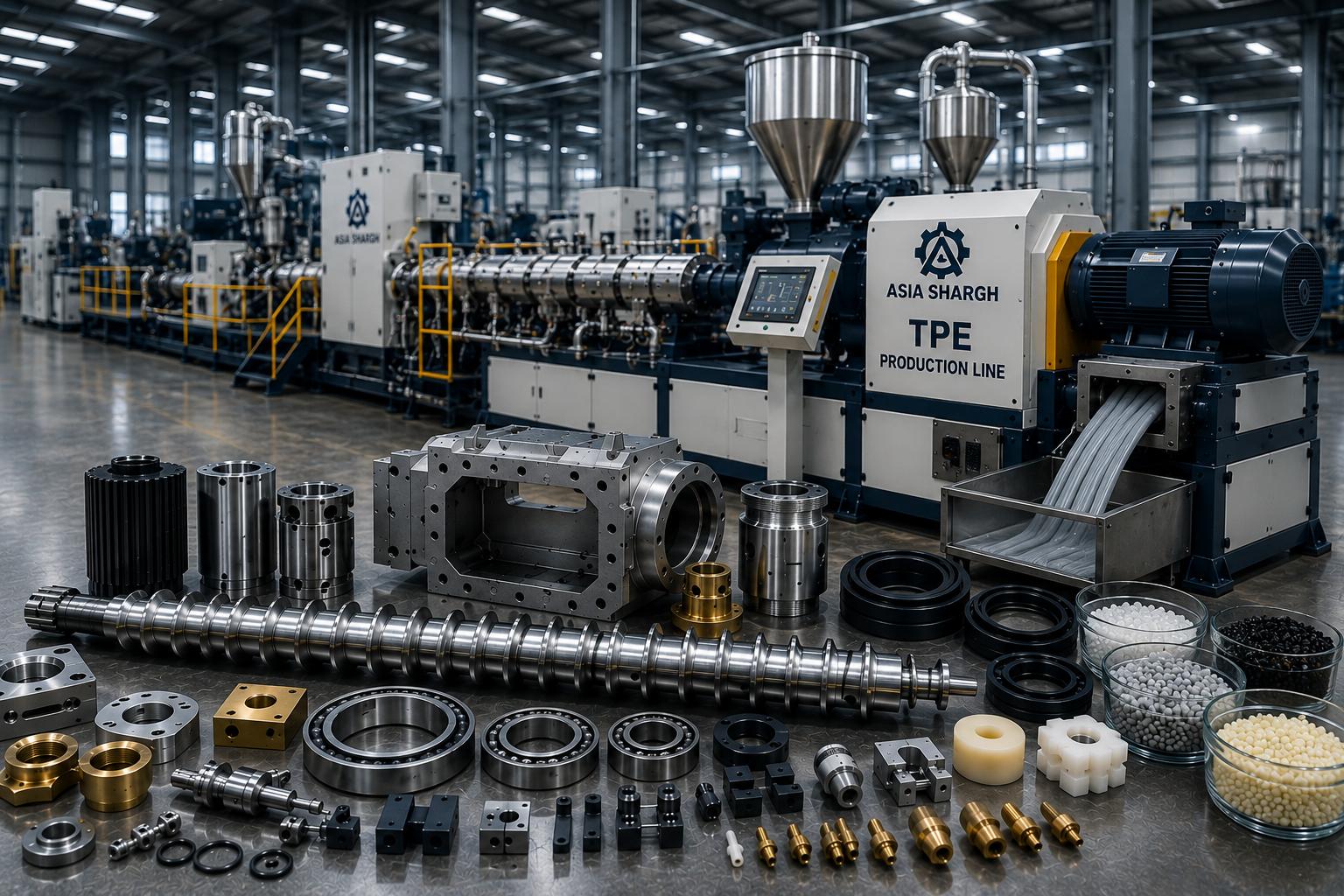 خط تولید TPE 